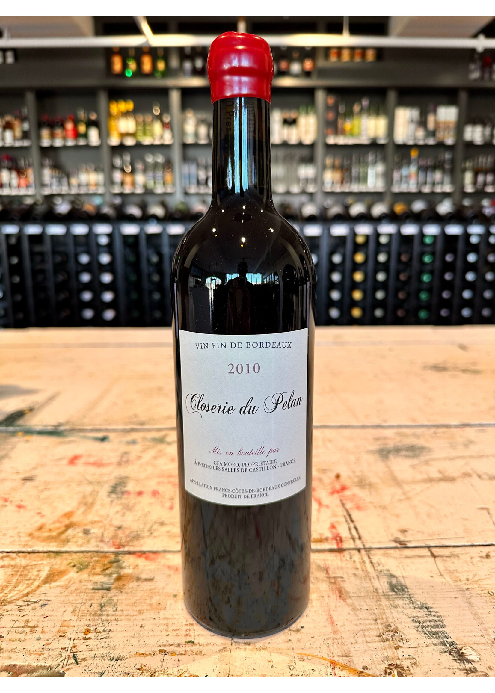 Closerie du Pelan Cotes de Bordeaux Rouge 2010 - 750 ML