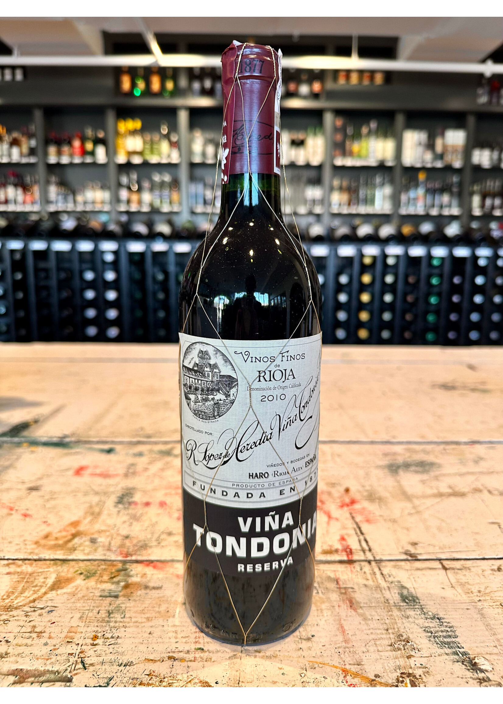 R. Lopez de Heredia Vina Tondonia Rioja Reserva Tinto 2010 - 750 ML