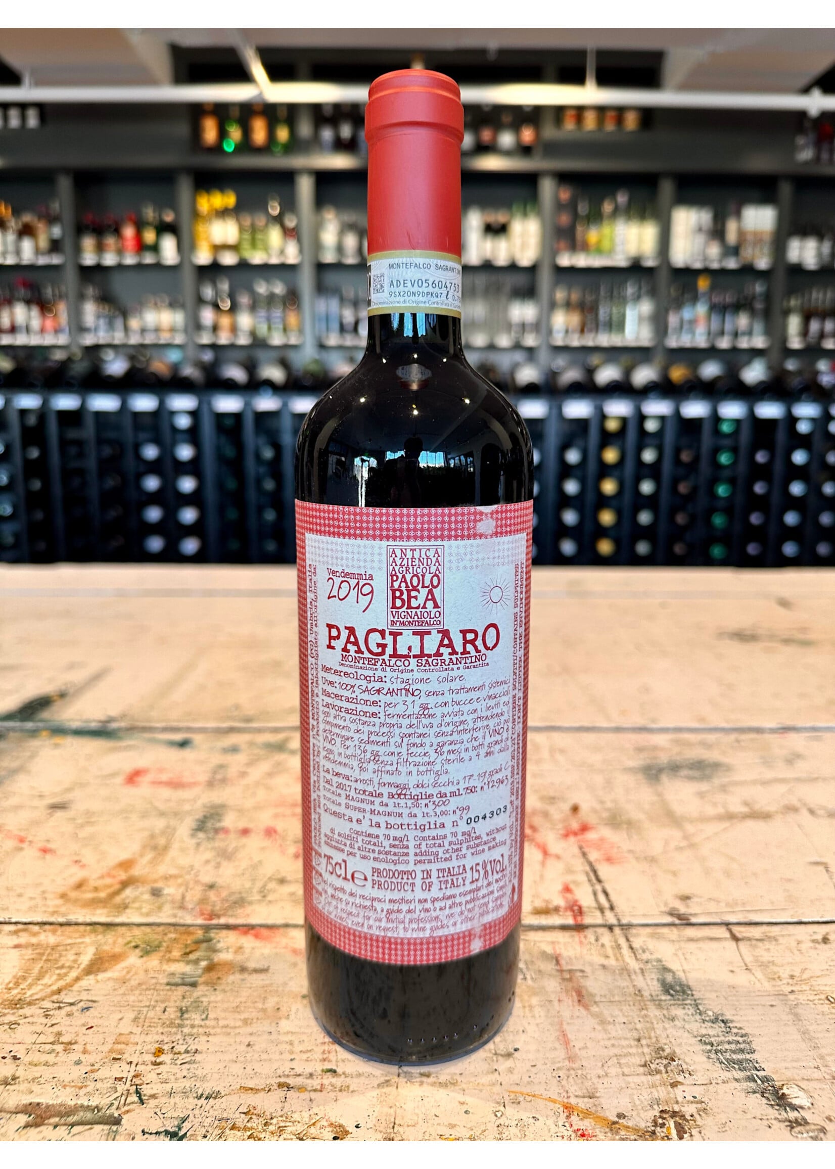 Paolo & Giampiero Bea Pagliaro Montefalco Sagrantino - 750 ML