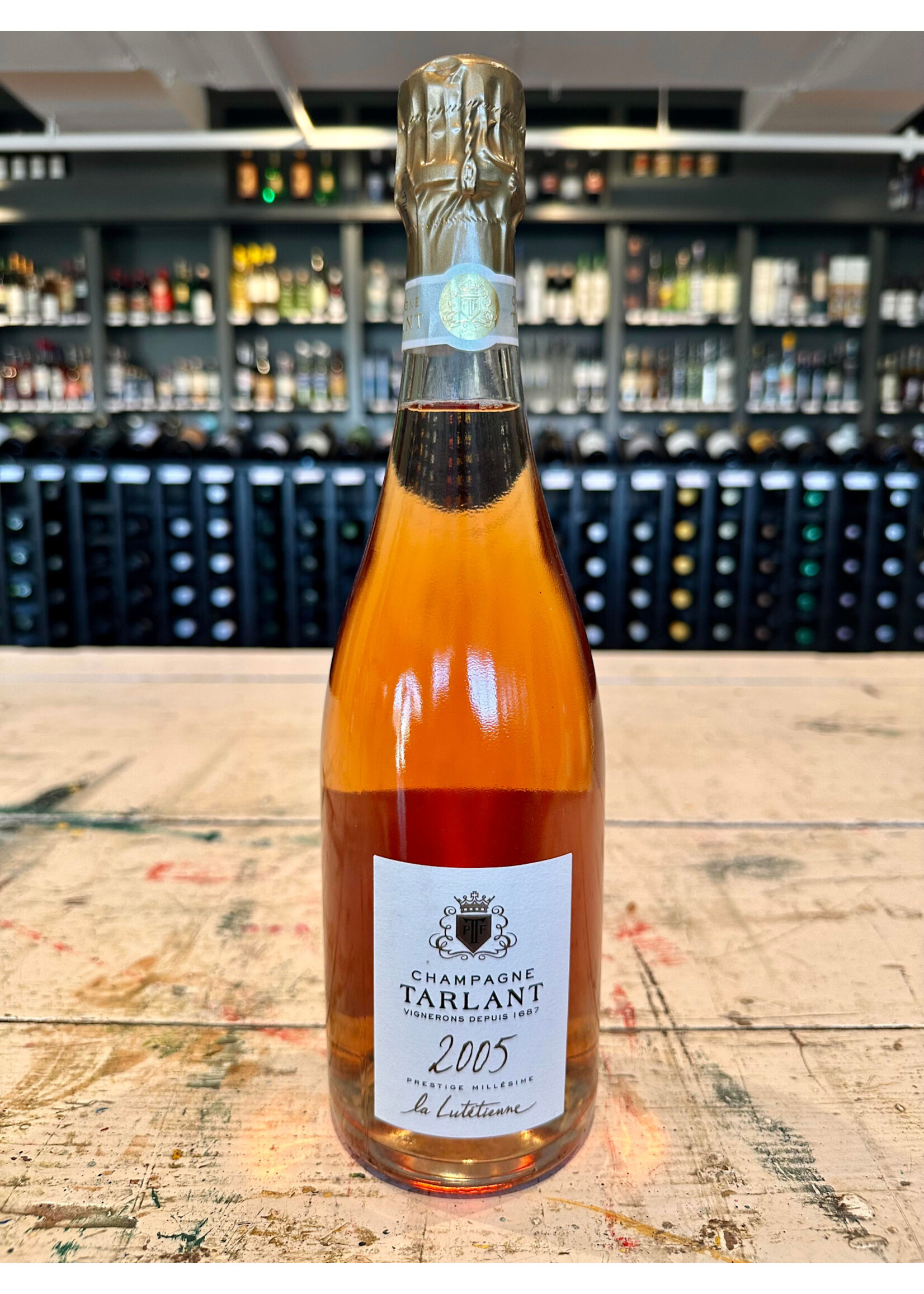 Champagne Tarlant La Lutetienne Rose 2005 - 750 ML
