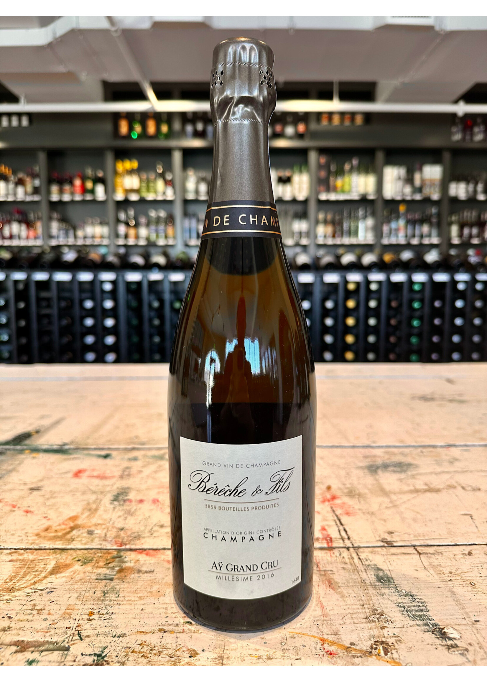 Champagne Bereche & Fils Ay Grand Cru 2016 - 750 ML