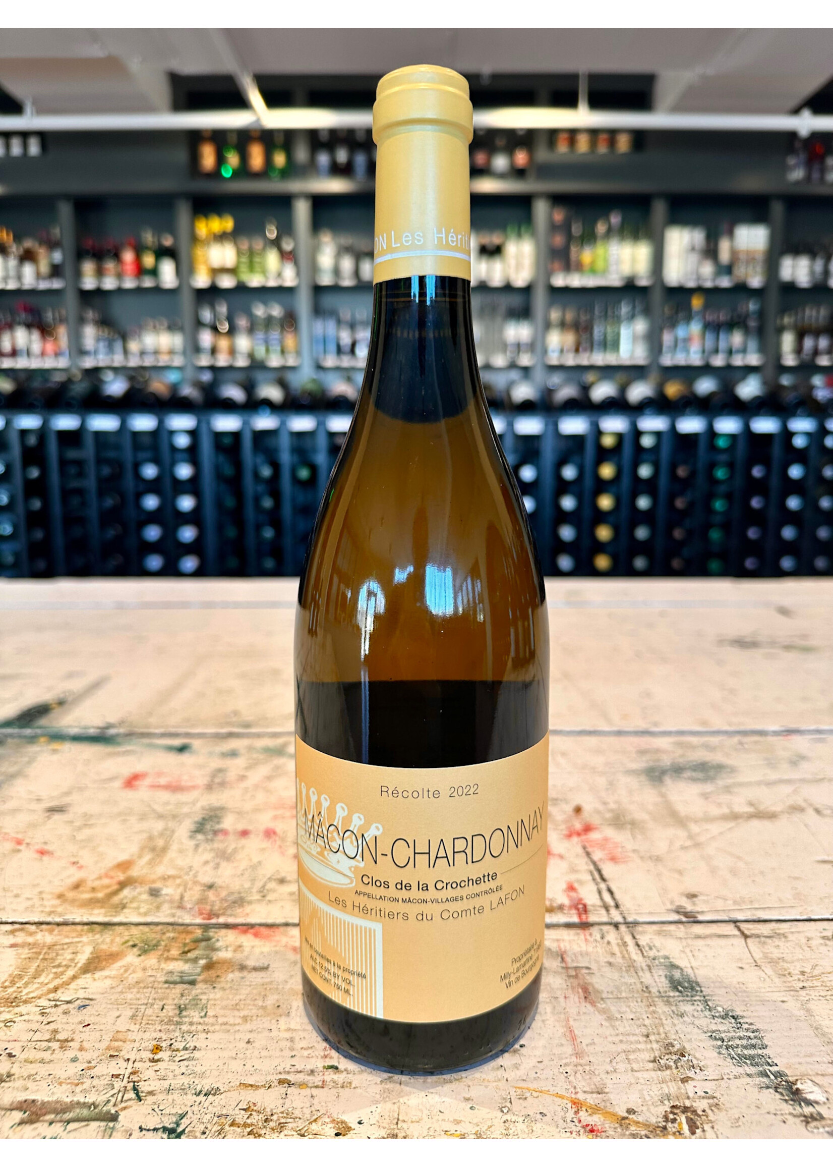 Les Heritiers du Comte Lafon Macon-Chardonnay Clos de la Crochette 2022 - 750 ML