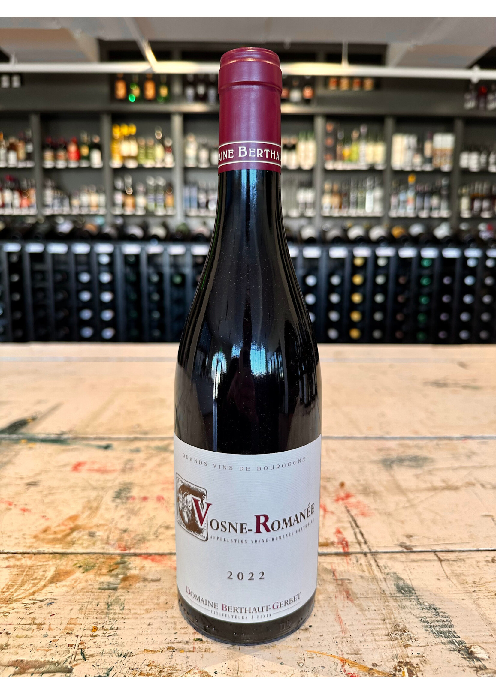 Domaine Berthaut-Gerbet Vosne-Romanee 2022 - 750 ML