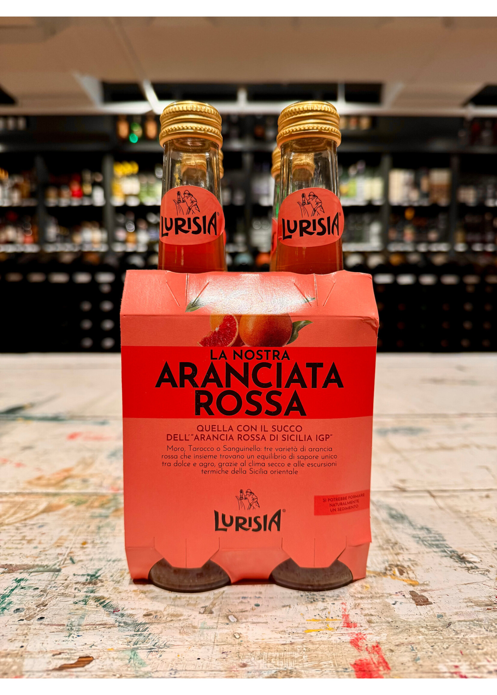 Lurisia La Nostra Aranciata Rossa Soda - 4x275 ML
