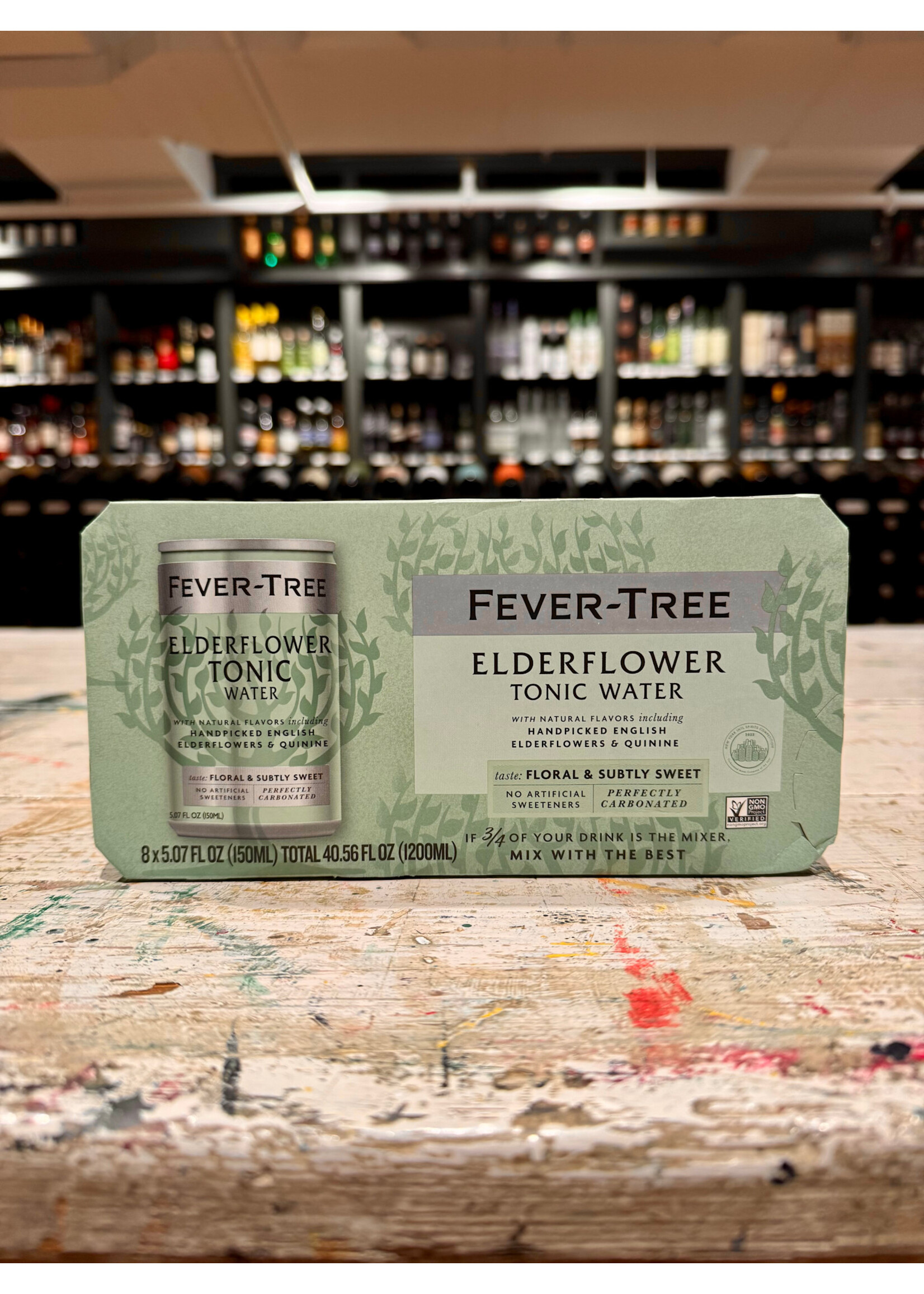 Fever Tree Elderflower Tonic Cans - 8x150 ML