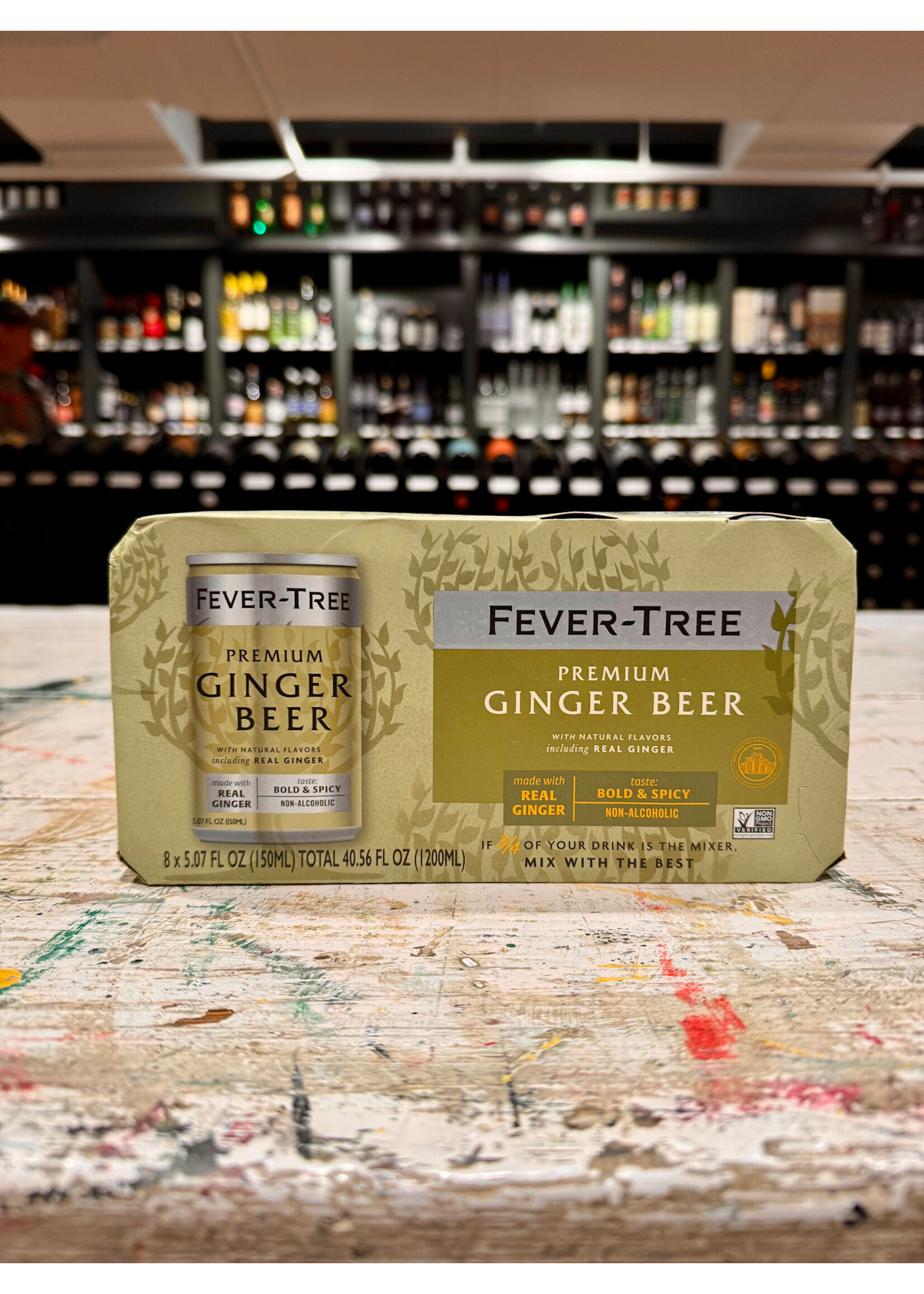 Fever Tree Ginger Beer Cans - 8x150 ML