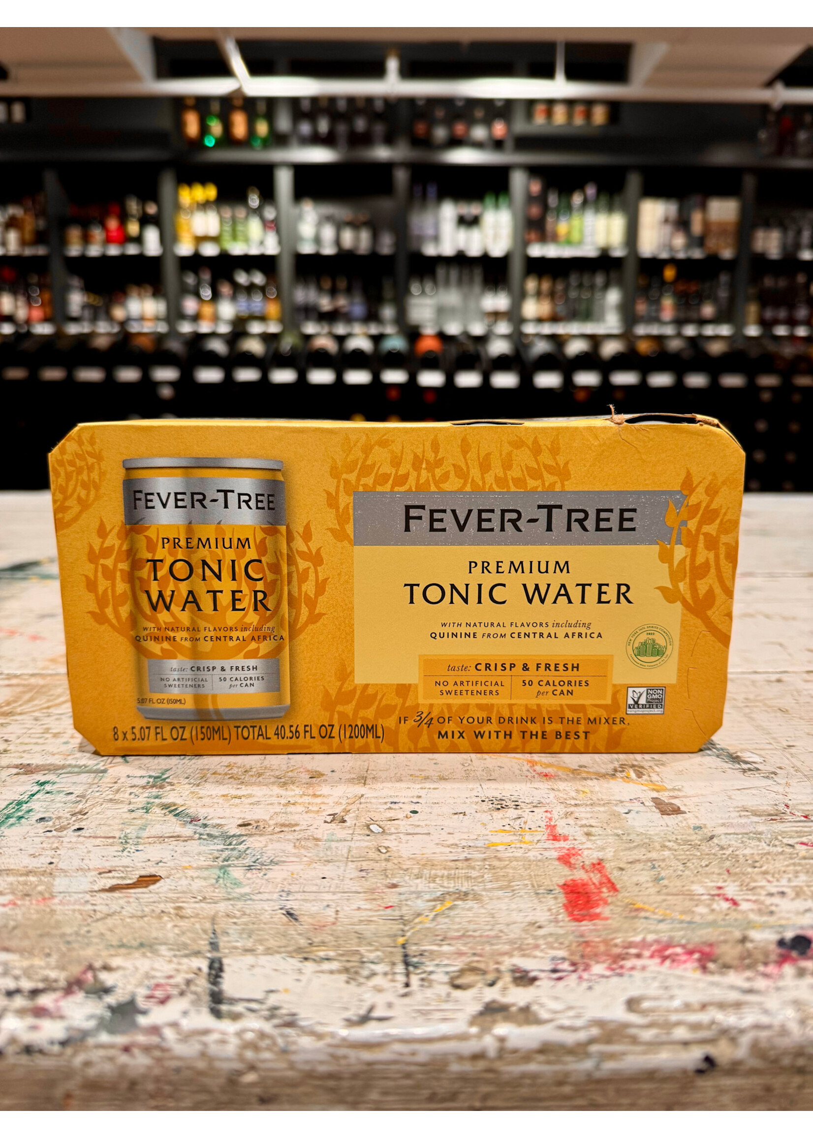 Fever Tree Tonic Water Cans - 8x150 ML
