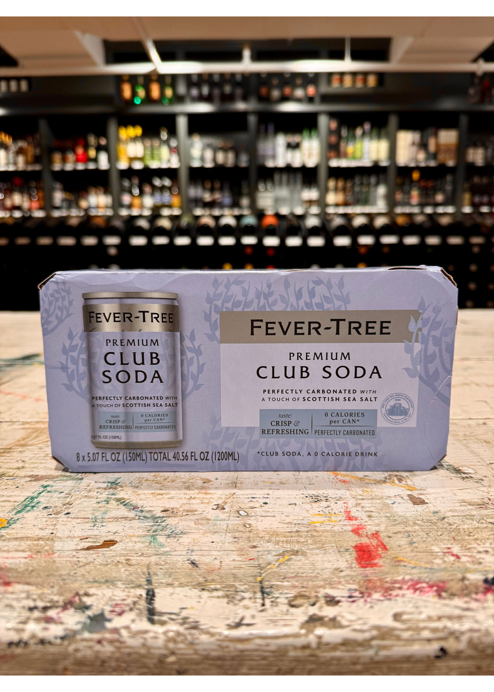 Fever Tree Club Soda Cans - 8x150 ML