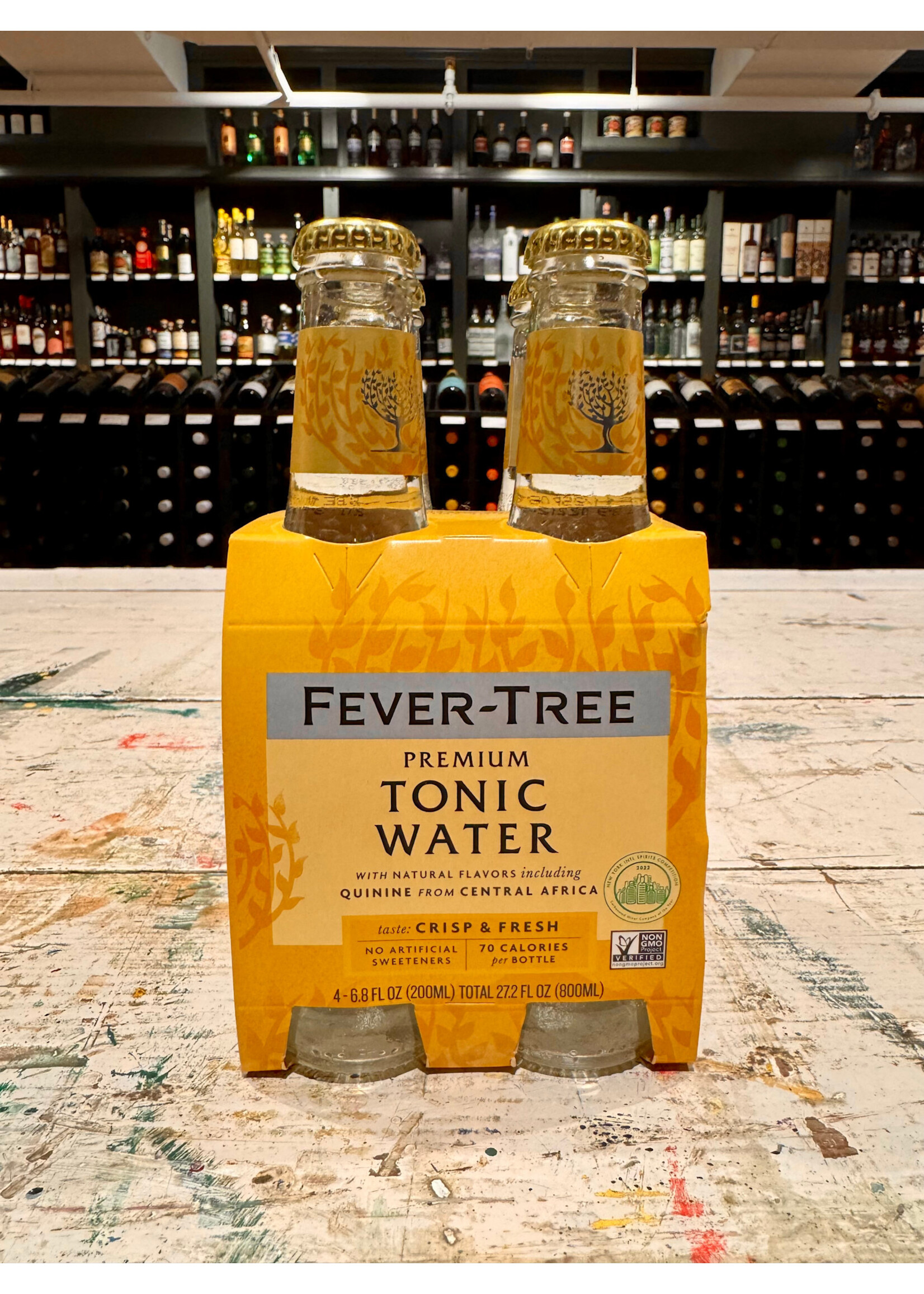 Fever Tree Tonic Water Bottles - 4x200 ML