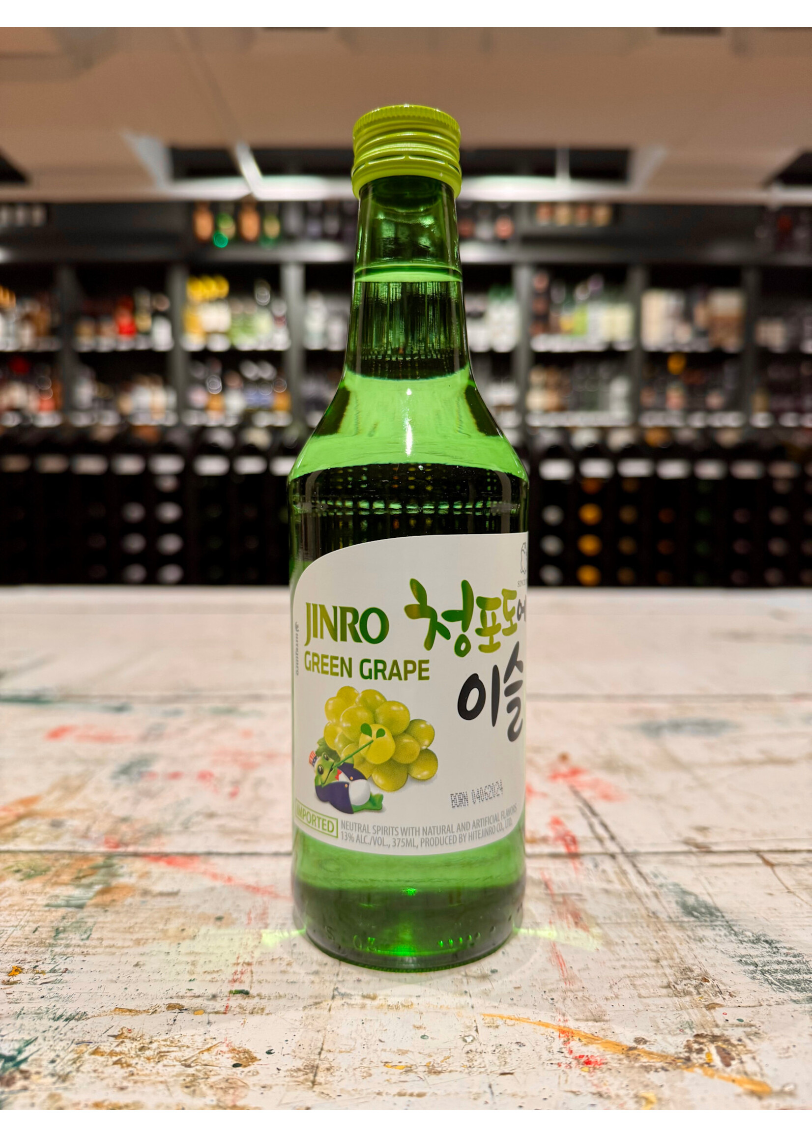 Jinro Green Grape Soju - 375 ML