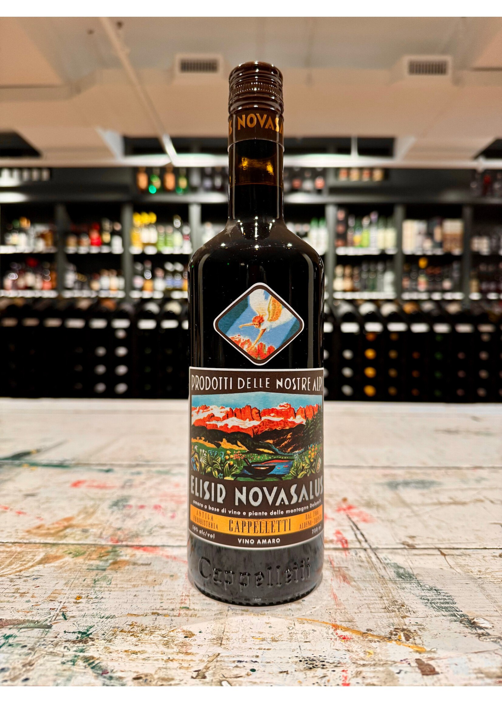 Cappelletti Elisir Novasalus Vino Amaro - 750 ML