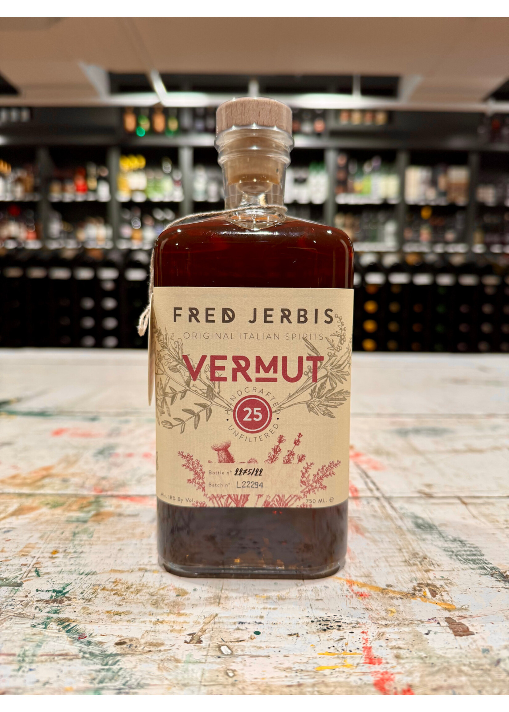 Fred Jerbis Vermut 25 - 750 ML