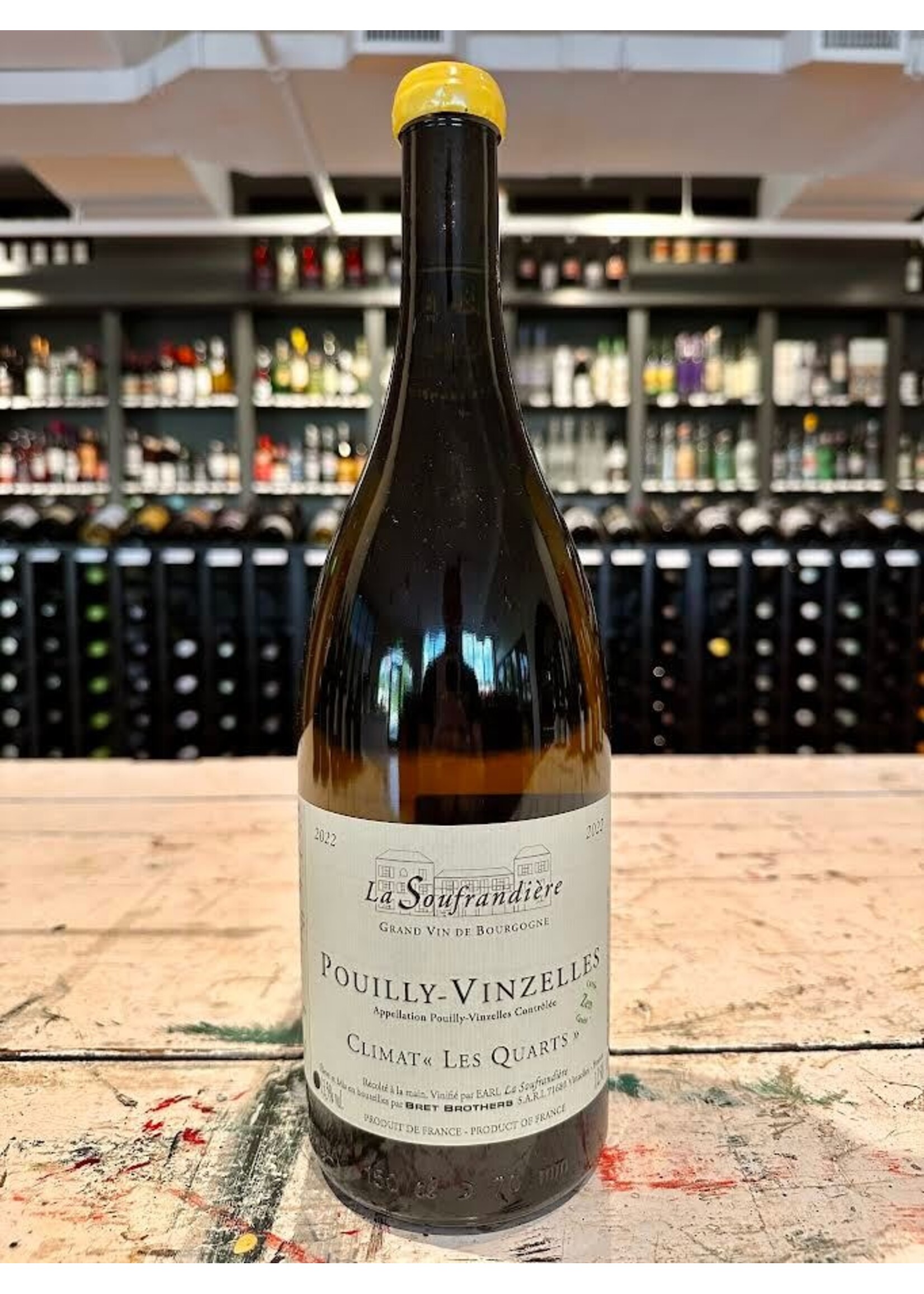 Bret Brothers La Soufrandiere Pouilly-Vinzelles Climat Les Quarts Magnum - 1.5 Liter