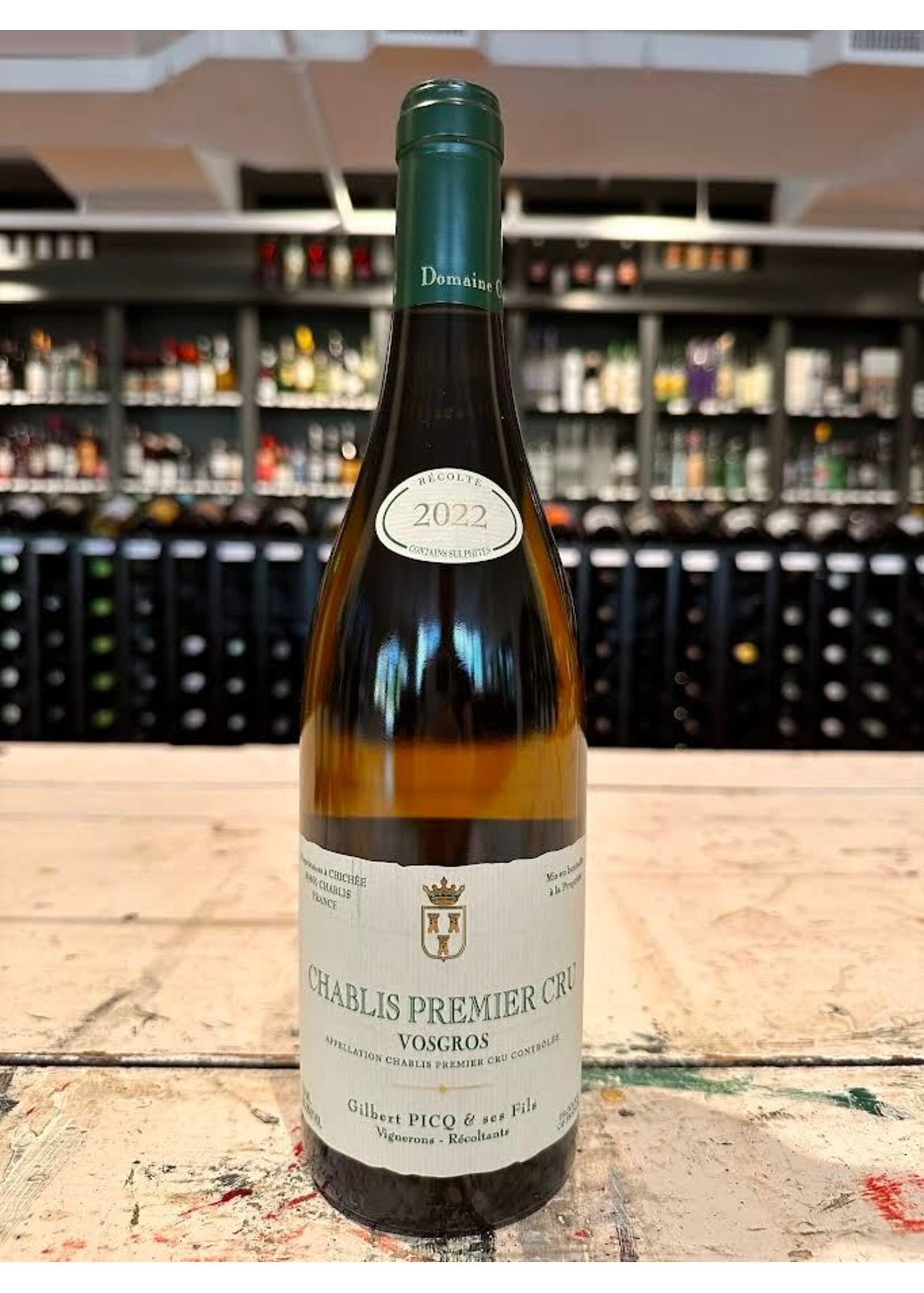 Gilbert Picq Chablis Premier Cru Vosgros - 750 ML