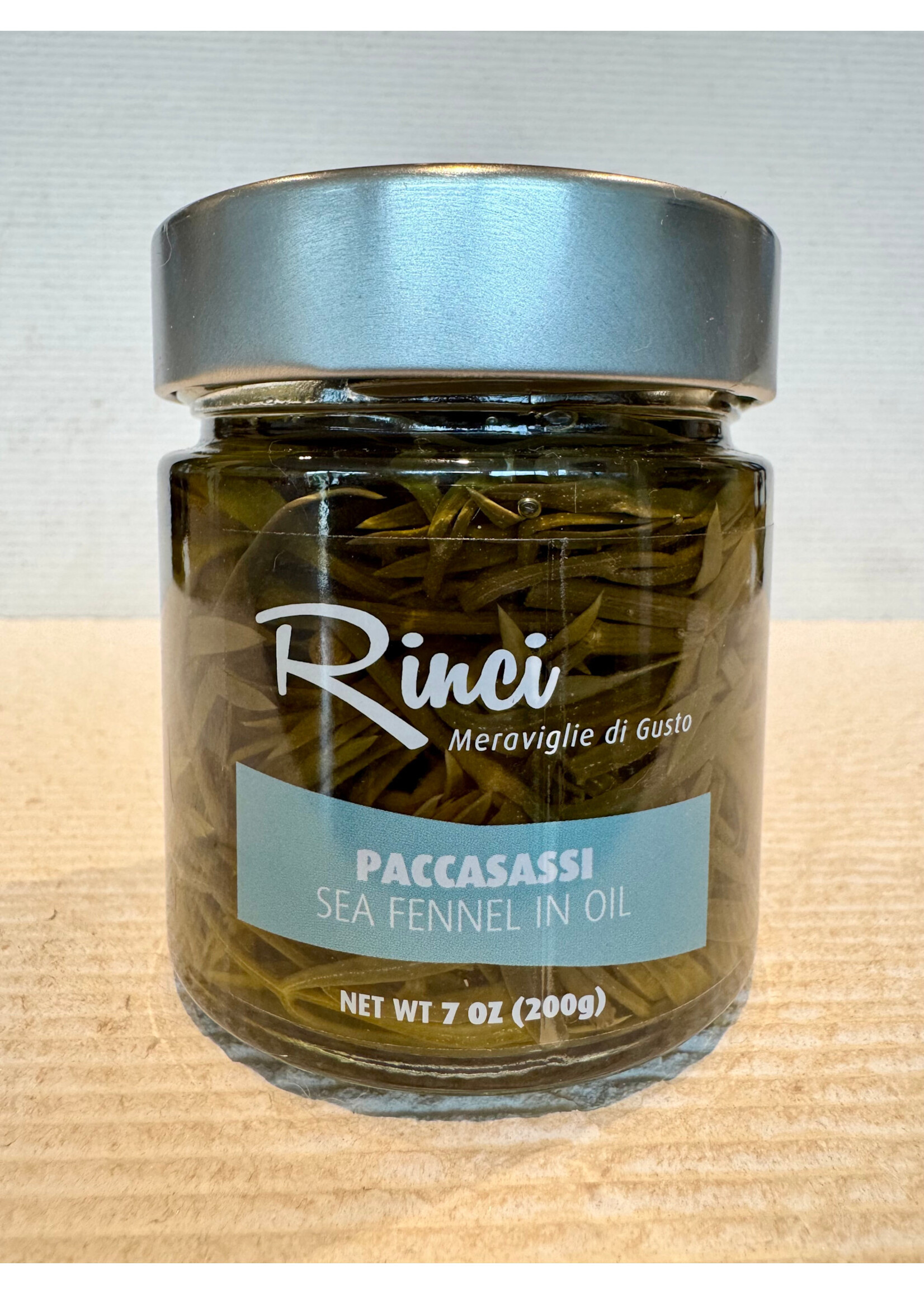 Rinci Paccasassi Sea Fennel in Oil - 7 oz