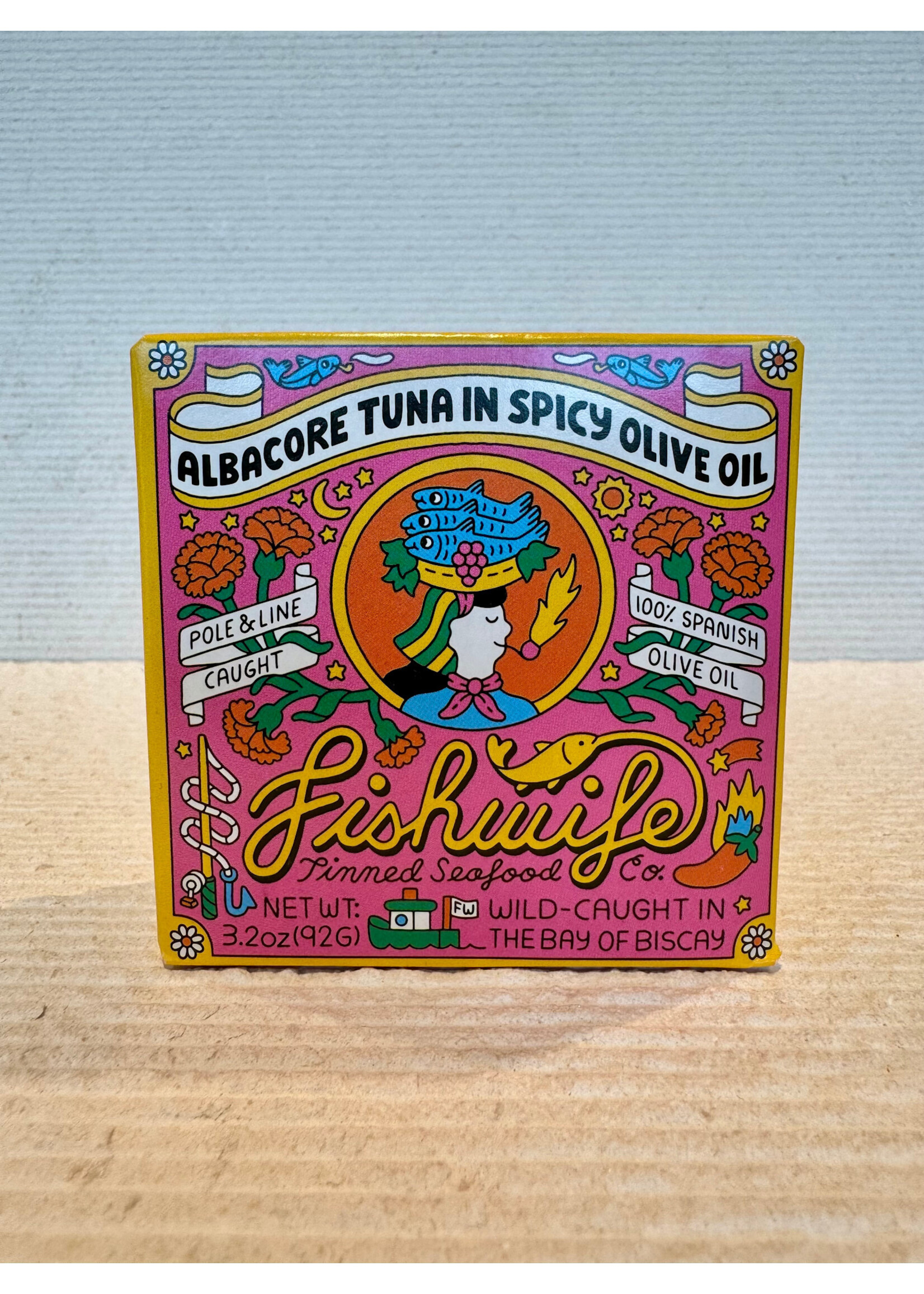 Fishwife Albacore Tuna in Spicy Olive Oil - 3.2 oz