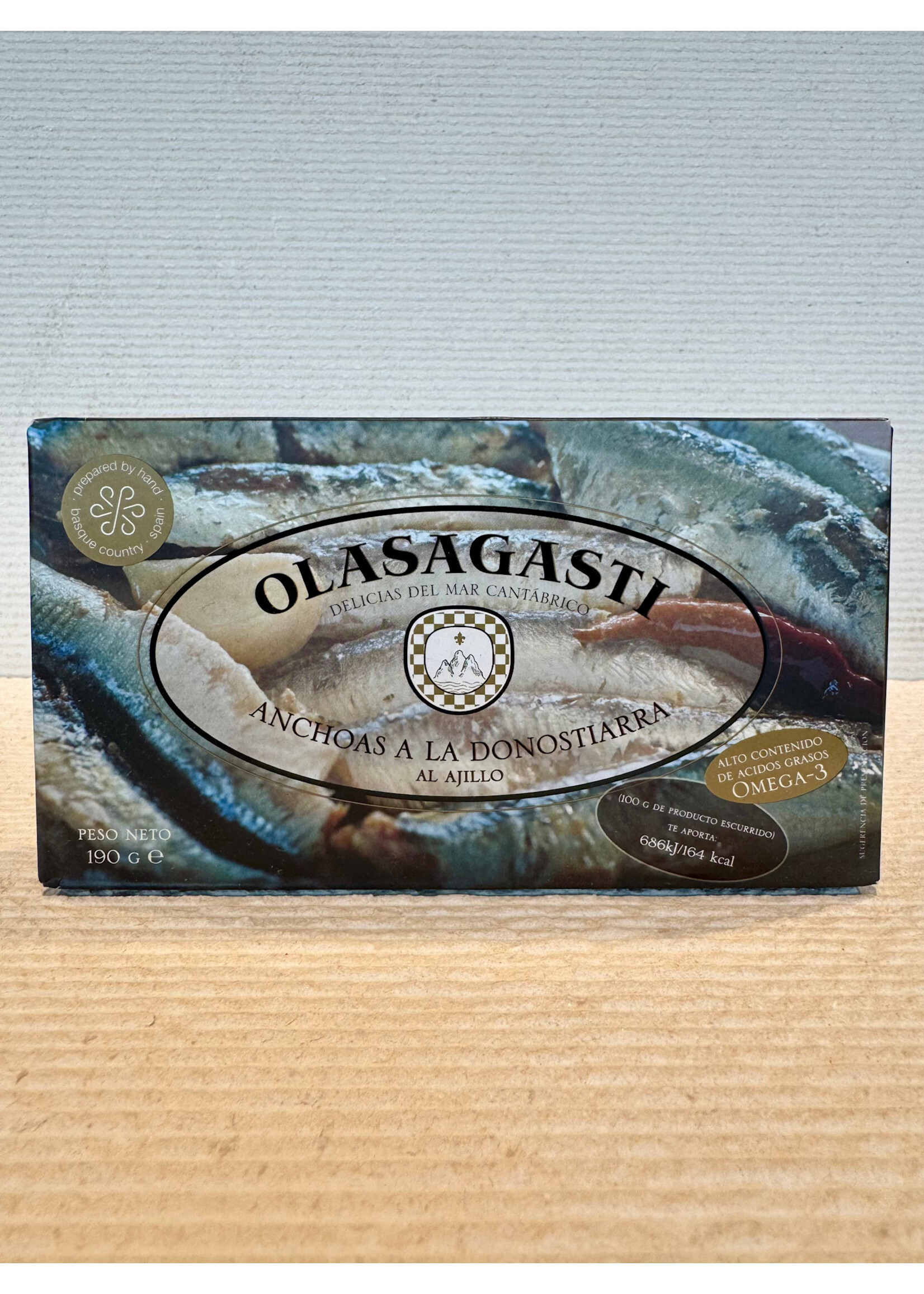 Olasagasti Anchovies a la Basque - 190 g