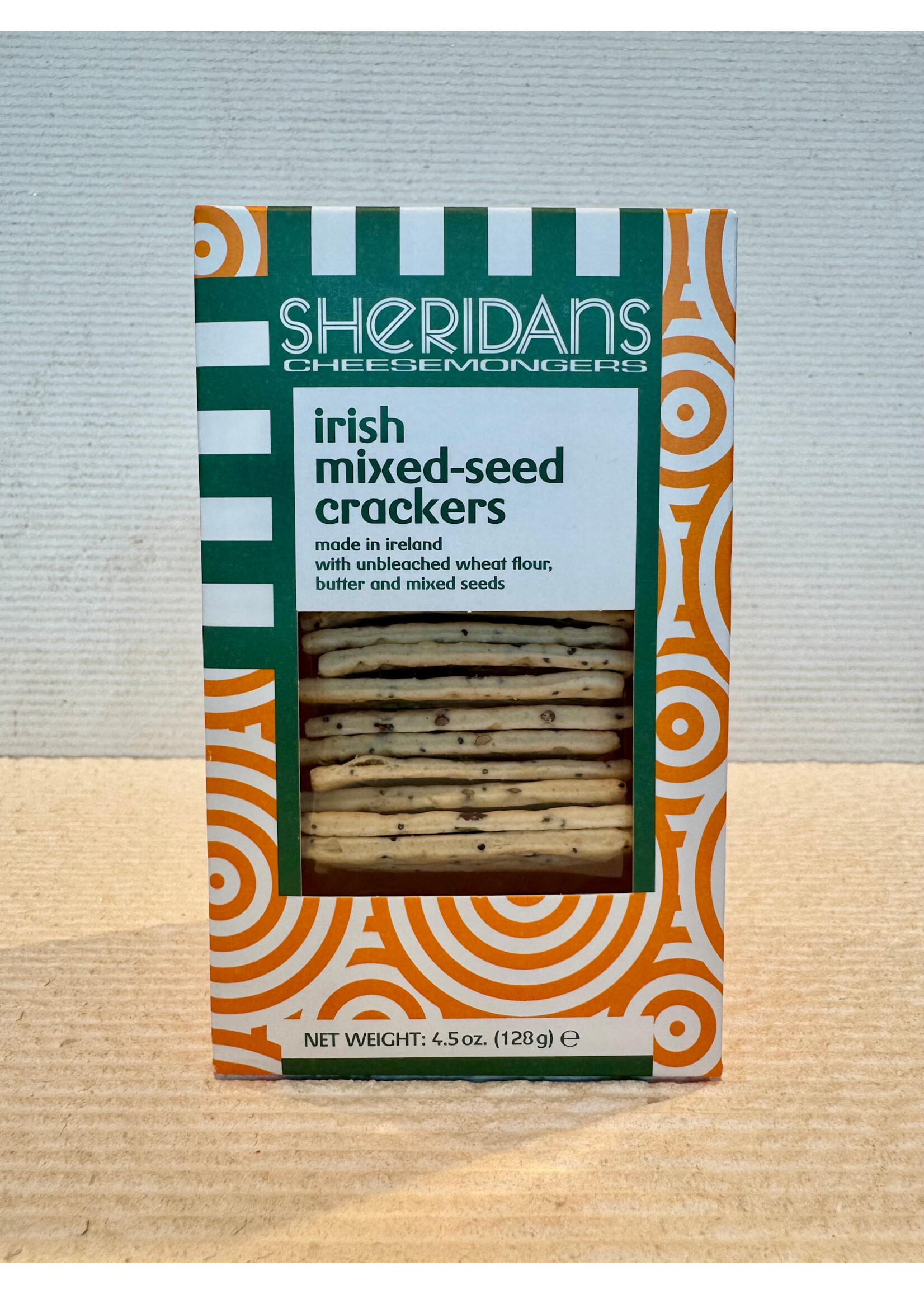 Sheridans Irish Mixed-Seed Crackers - 4.5 oz