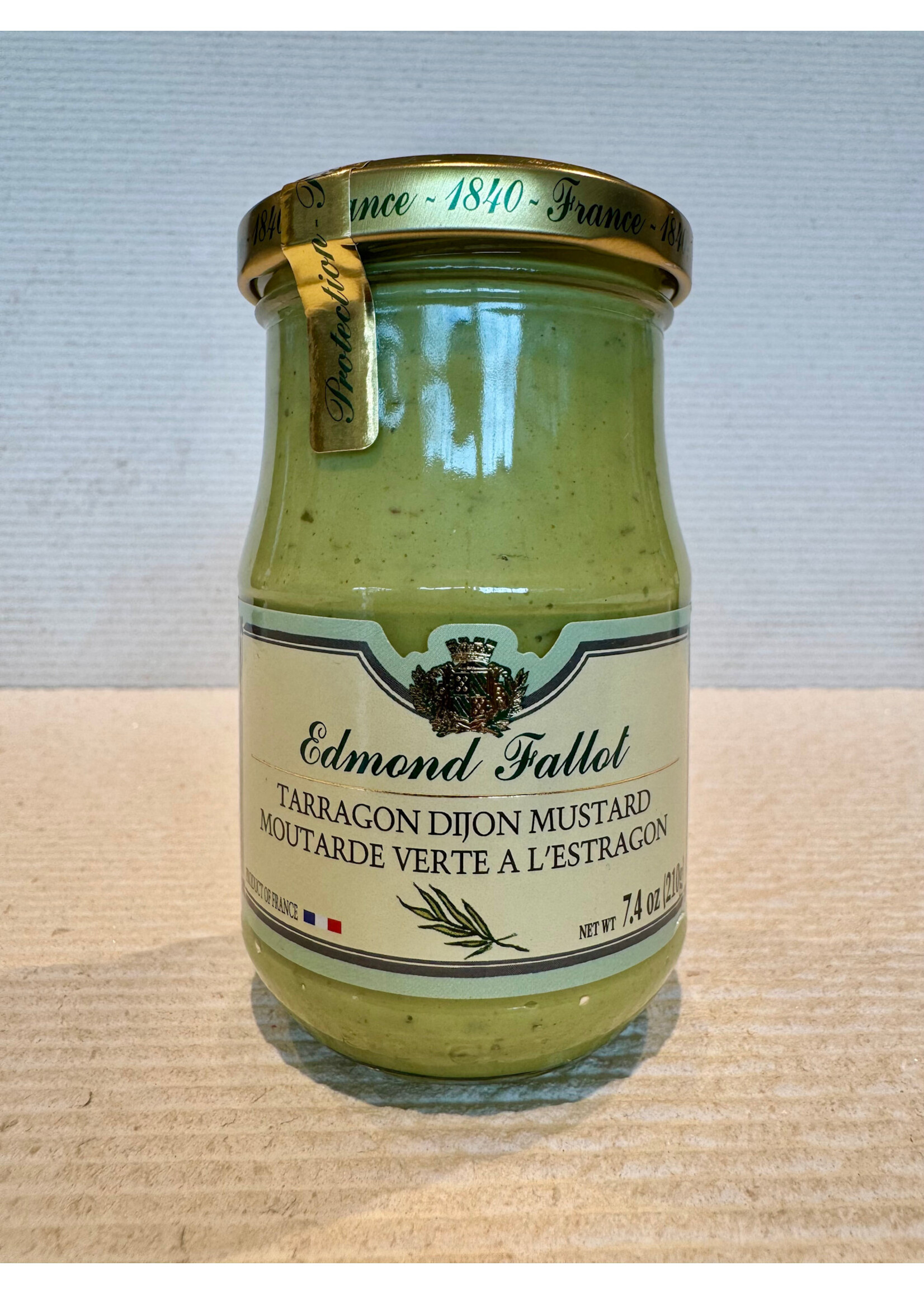 Edmond Fallot Tarragon Dijon Mustard - 7.4 oz