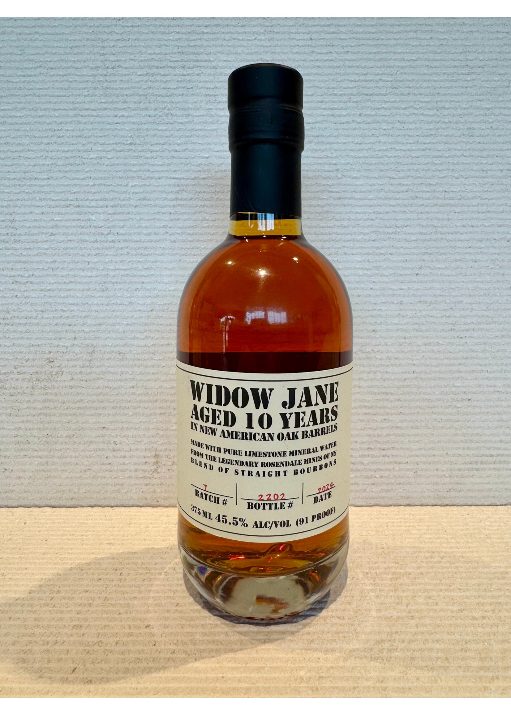 Widow Jane 10 Year Bourbon Pint - 375 ML