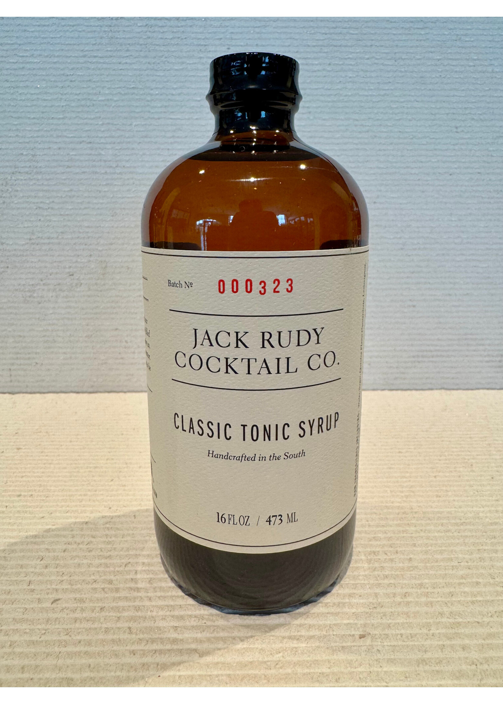 Jack Rudy Classic Tonic Syrup - 16 oz