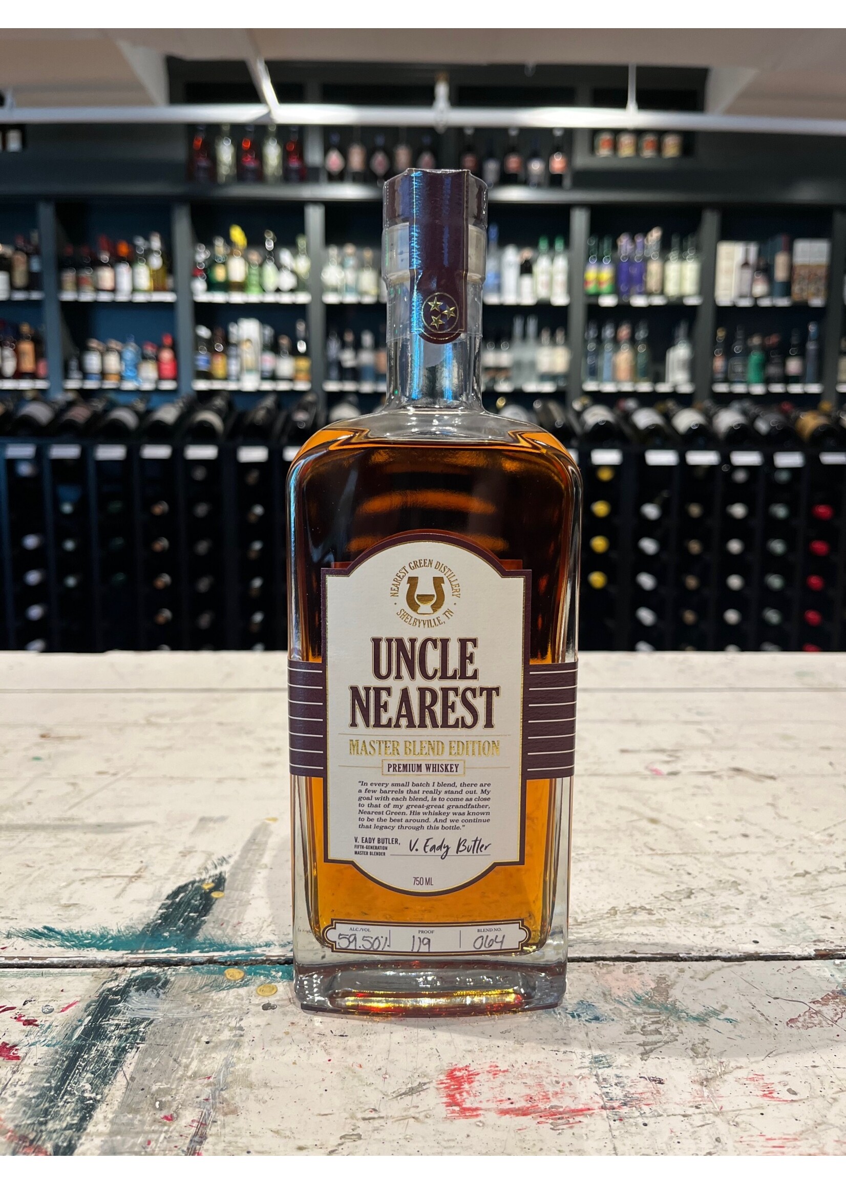 Uncle Nearest Master Blend Edition Whiskey - 750 ML