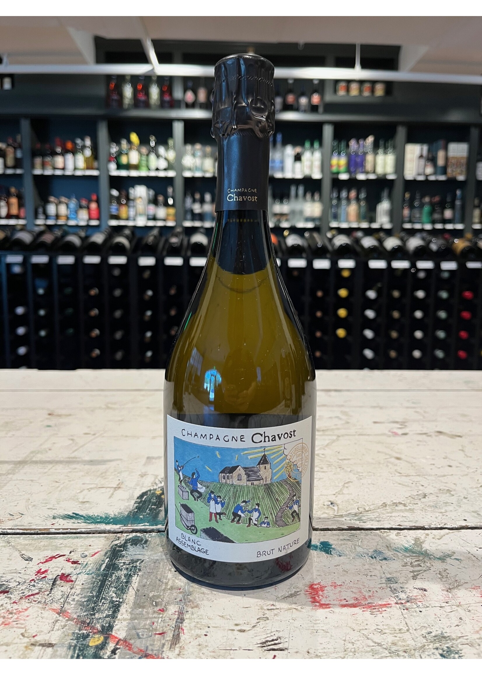 Champagne Chavost Blanc Assemblage Brut Nature - 750 ML