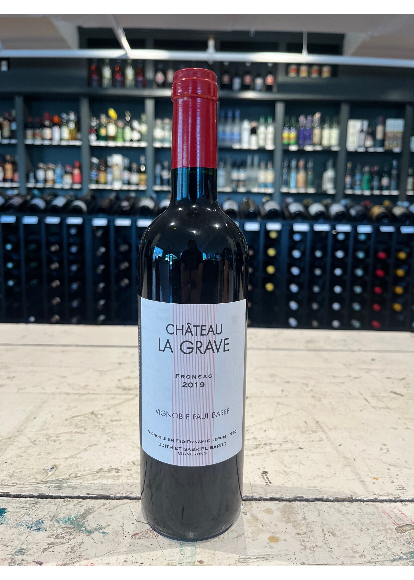 Paul Barre Chateau La Grave Fronsac Rouge - 750 ML
