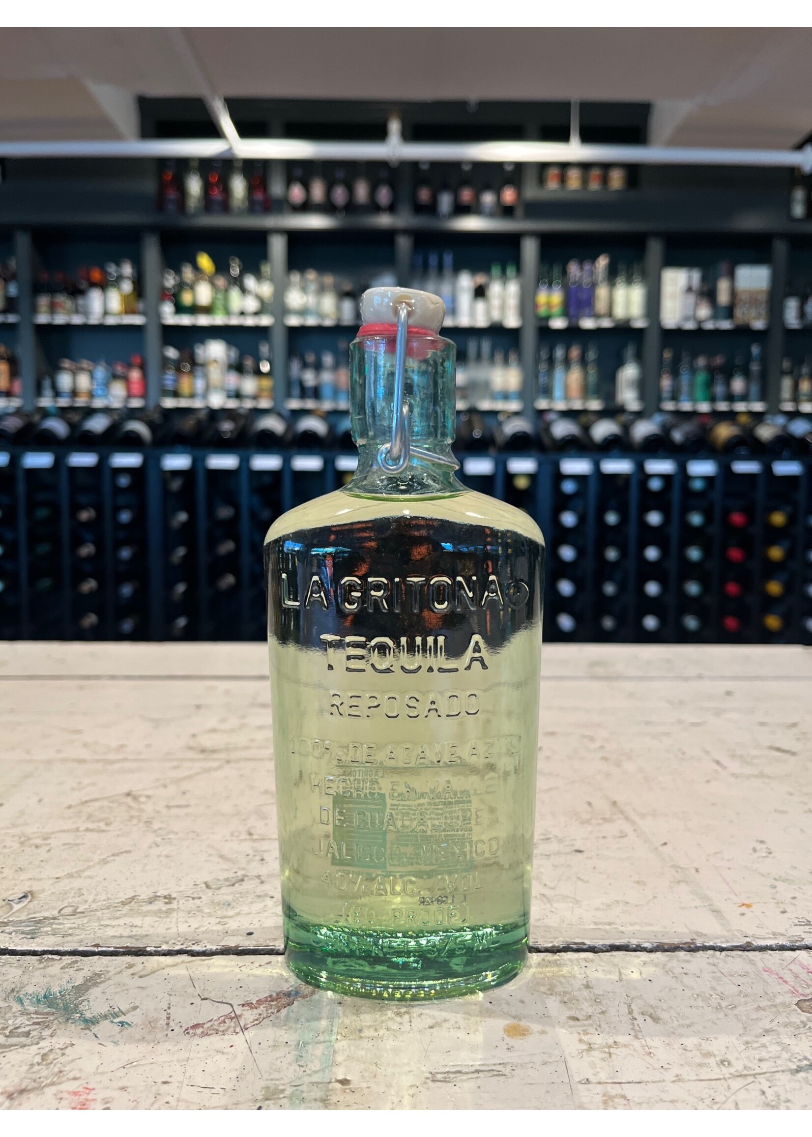 La Gritona Reposado Tequila Pint - 375 ML