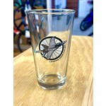 Leading Edge Cyclery Pint Glass