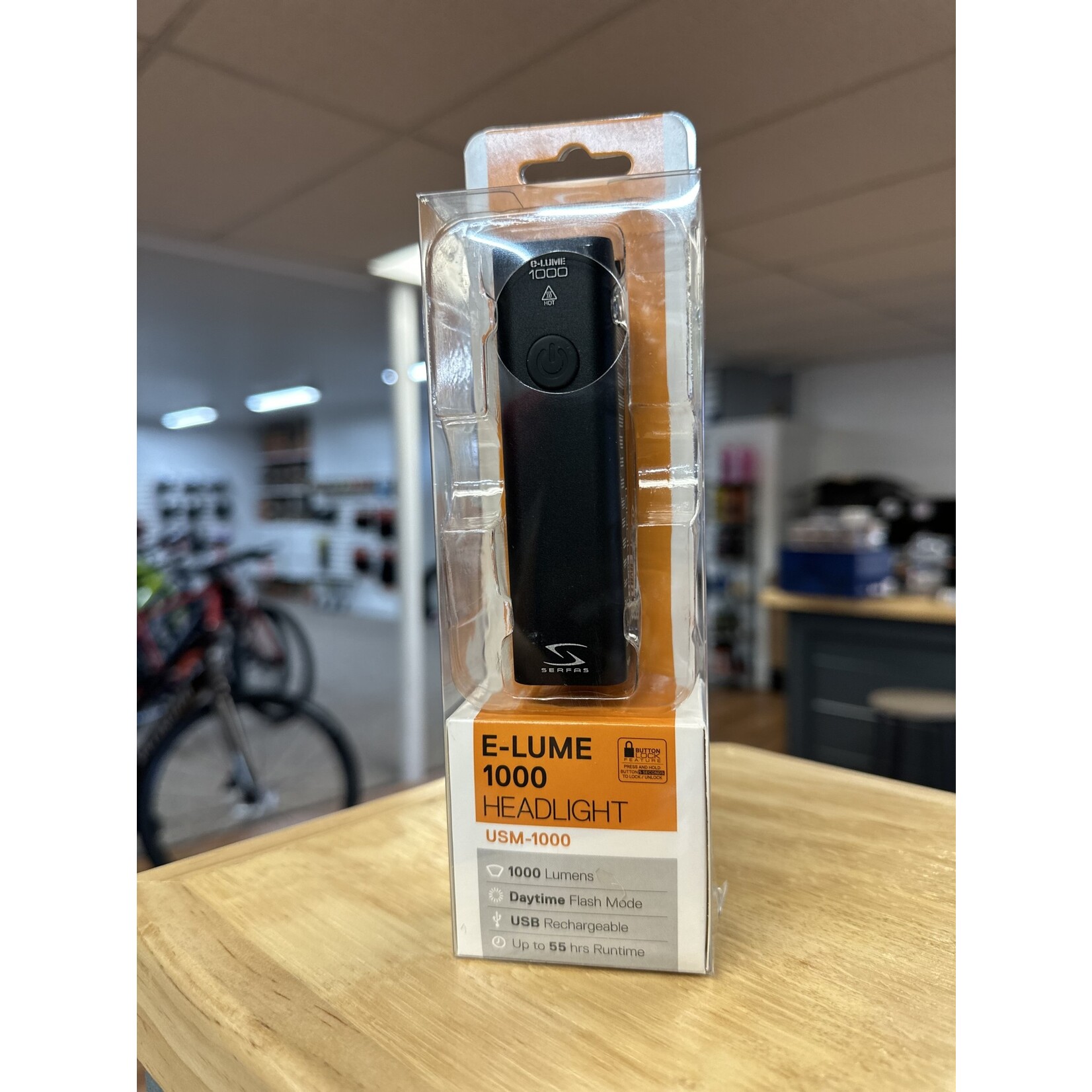 SERFAS E-LUME 1000 ALUMINUM BODY