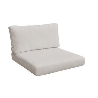 Outdoor Armless Sectional Sofa Chair Cushion Covers Fabric: Light Beige Performance