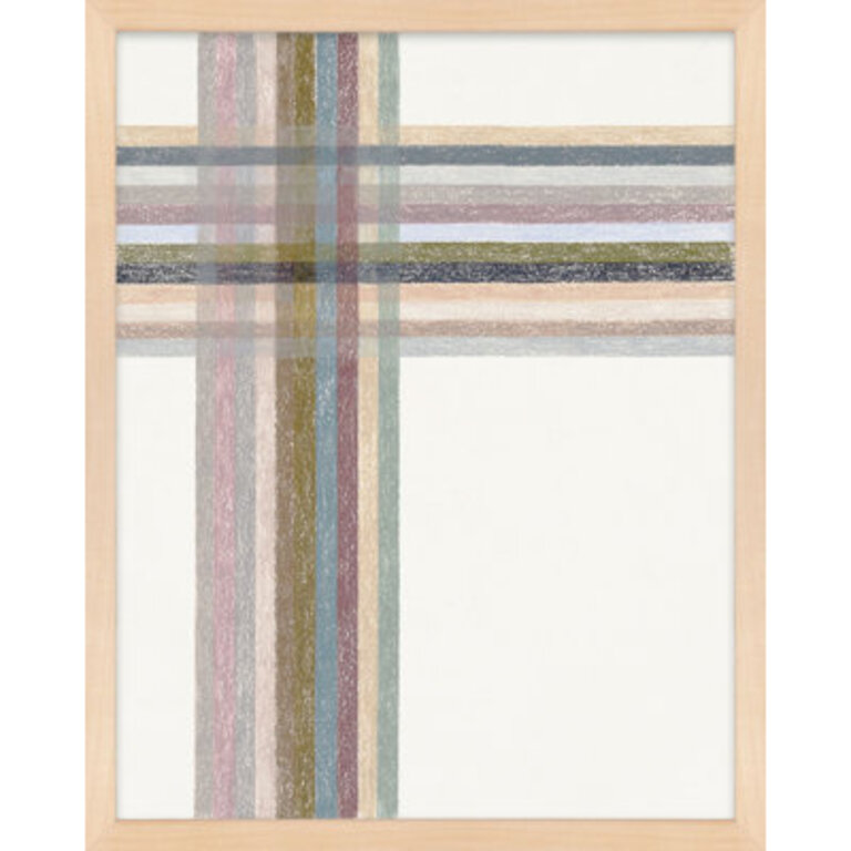 Untitled: Intersections No.1 Vertical by Beth James - Picture Frame Print