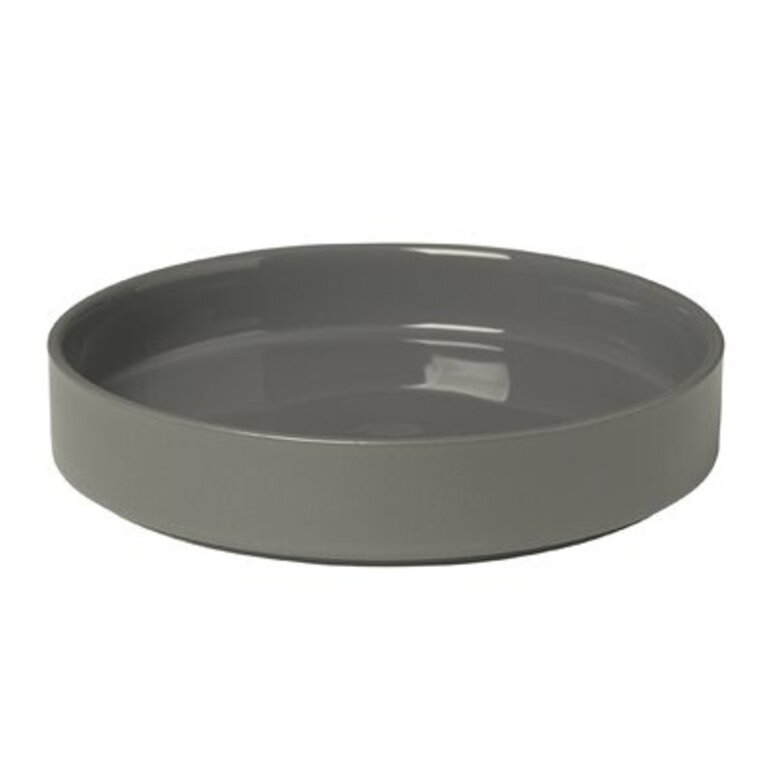 Pilar 4 Piece 8" Dessert Plate Set Color: Pewter