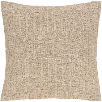Hemlen Wool Throw Square Pillow Fill Material: Down