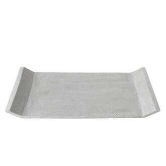 MOON Coffee Table Tray Size: 1.18" H x 15.75" W x 11.81" D, Color: Light Gray
