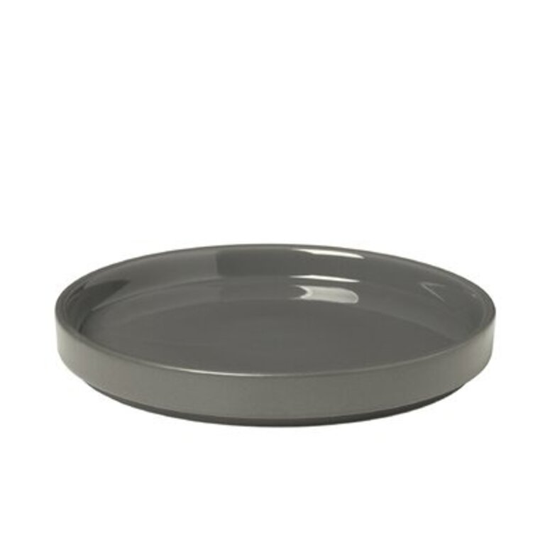 Pilar 6" Bread and Butter Plate Color: Pewter/Charcoal
