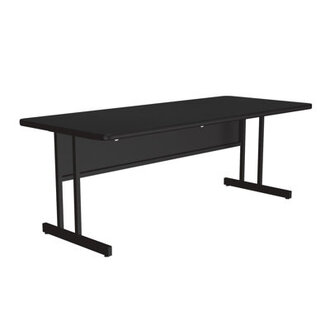 Training Table with Modesty Panel Size: 26" H x 72" L x 30" W