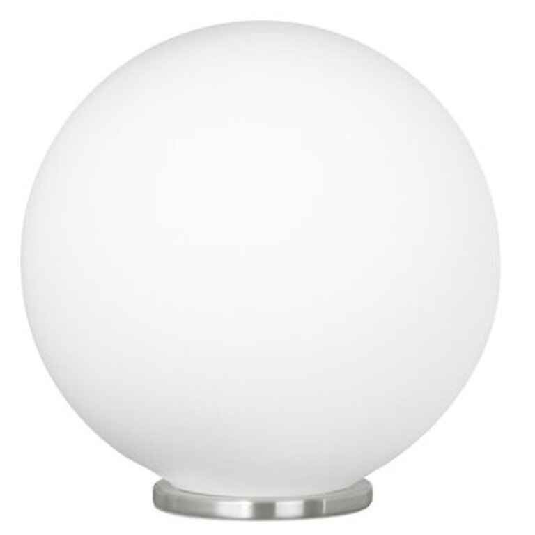 Mia Globe Table Lamp Base Color: Silver, Size: 8.25" H x 7.87" W x 7.87" D