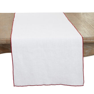 Riggs Dining Linens Color: Red