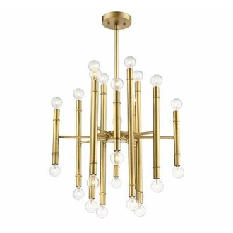 Hammons 24 - Light Sputnik Modern Linear Chandelier
