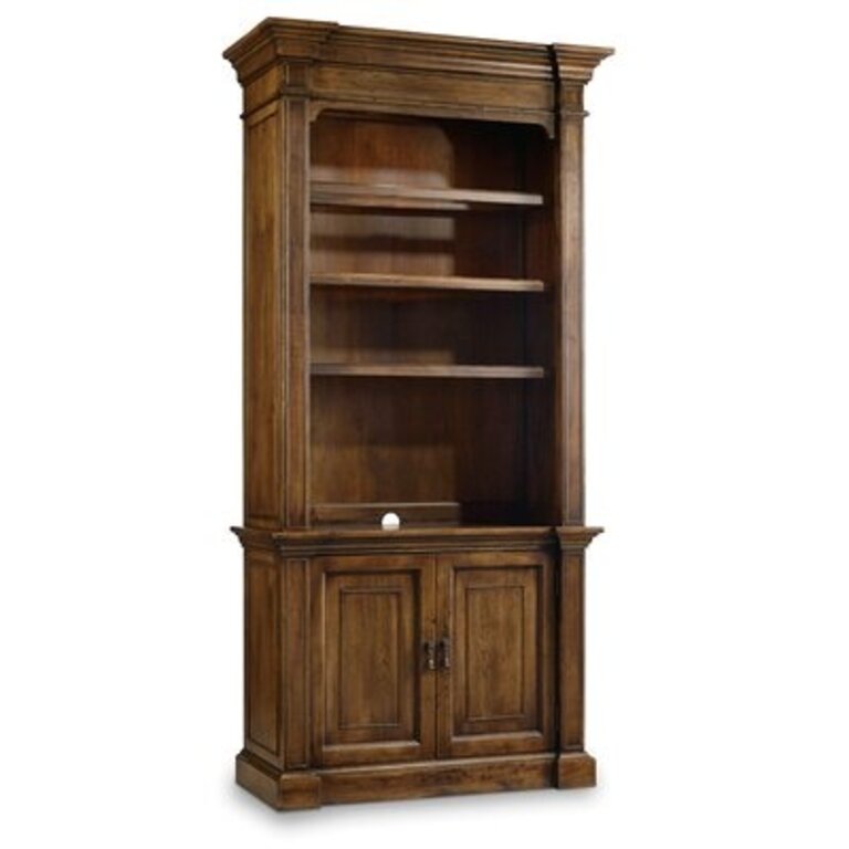 Charlotte 85.5" H x 42" W Solid Wood Standard Bookcase