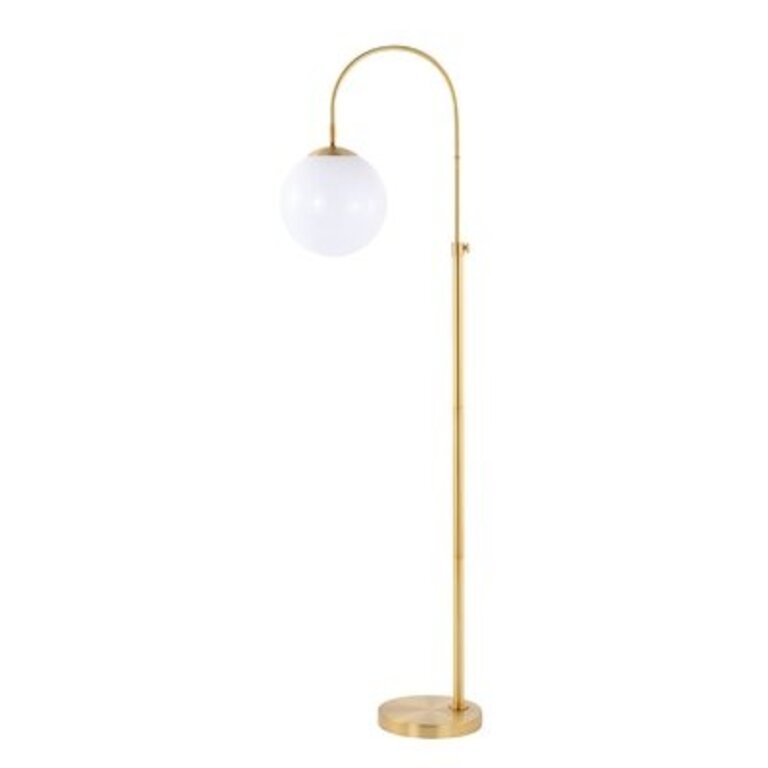 Calathea 62" Arched Floor Lamp