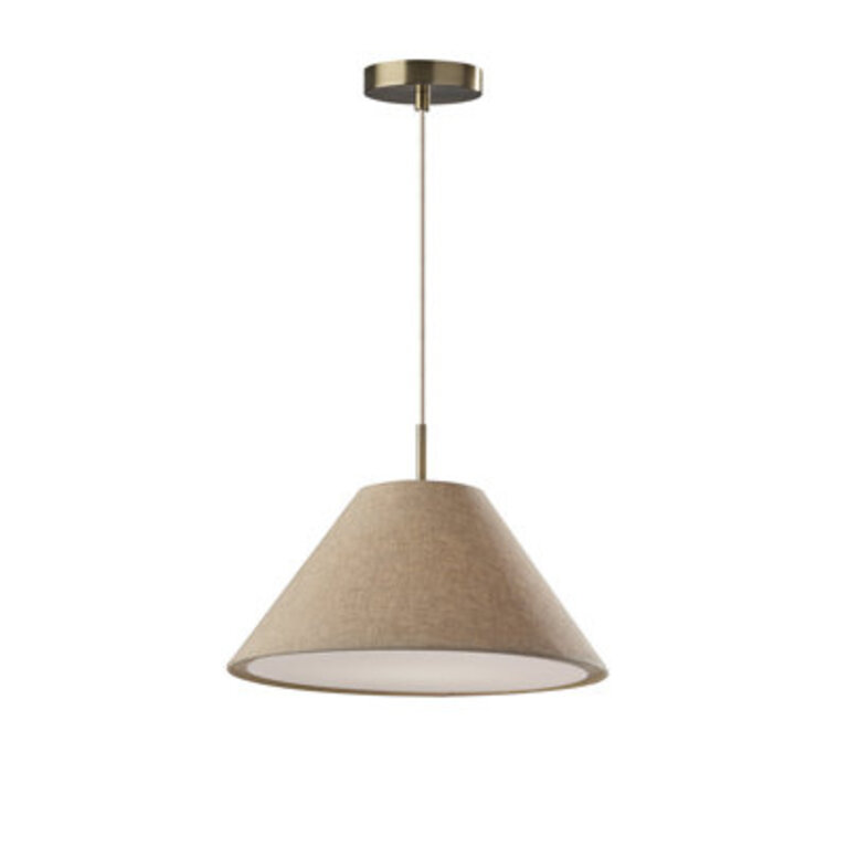 Finley Linen Pendant Shade Color: Natural