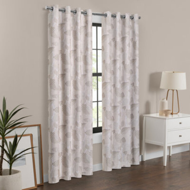 Polyester Blackout Curtain Pair