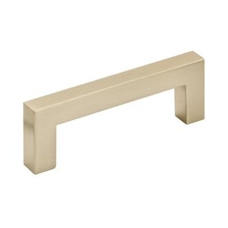 3" Center to Center Bar Pull Finish: Golden Champagne