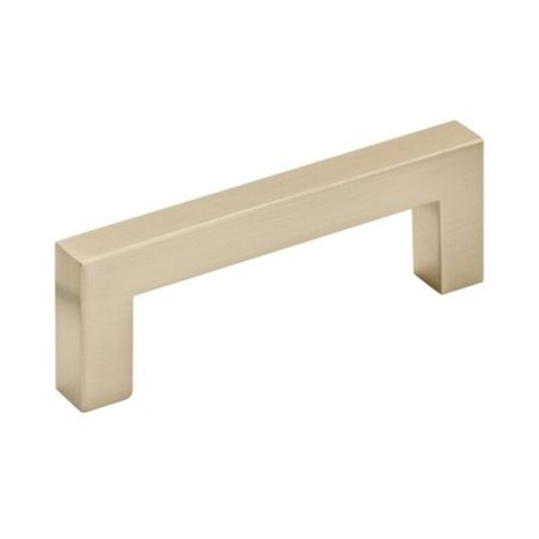 3" Center to Center Bar Pull Finish: Golden Champagne
