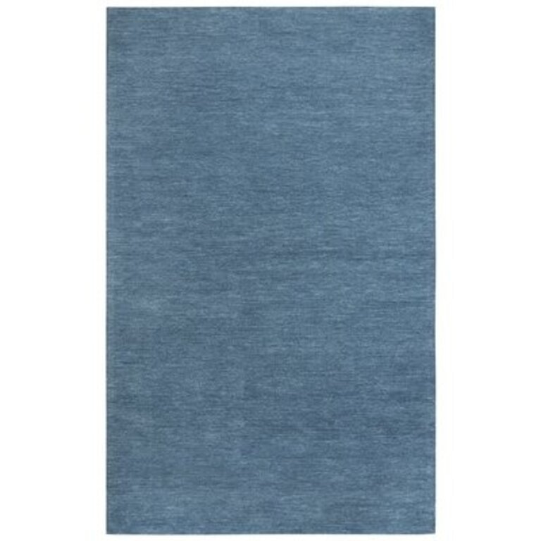 Breyner Hand Tufted Wool Blue Area Rug Rug Size: Rectangle 9' x 12'
