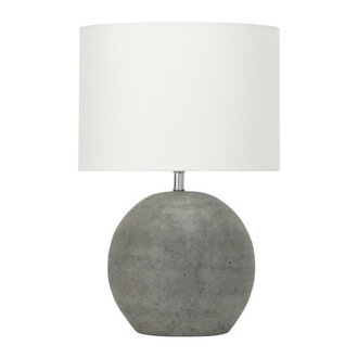 17.75" Gray Table Lamp