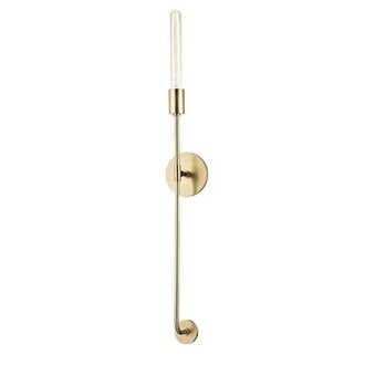 Henry 1 - Light LED Wallchiere Finish: Aged Brass
